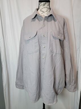 Vintage Chamois Five Brothers Button Down Shirt Made In USA